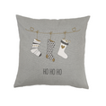 Bild in Galerie-Betrachter laden, Kissenbezug Ho Ho Ho Grey