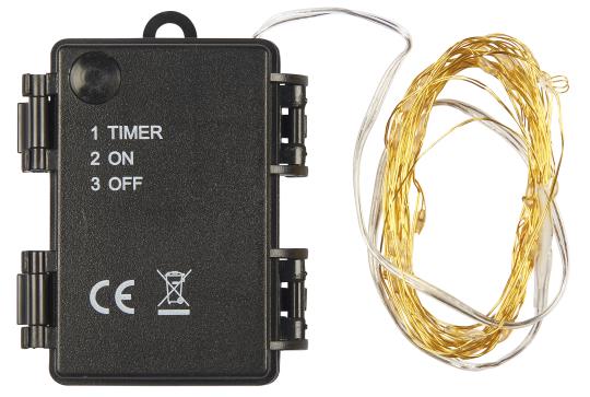 Lichterkette mit 40 LED-Lichtern