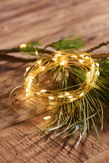 Lichterkette mit 40 LED-Lichtern