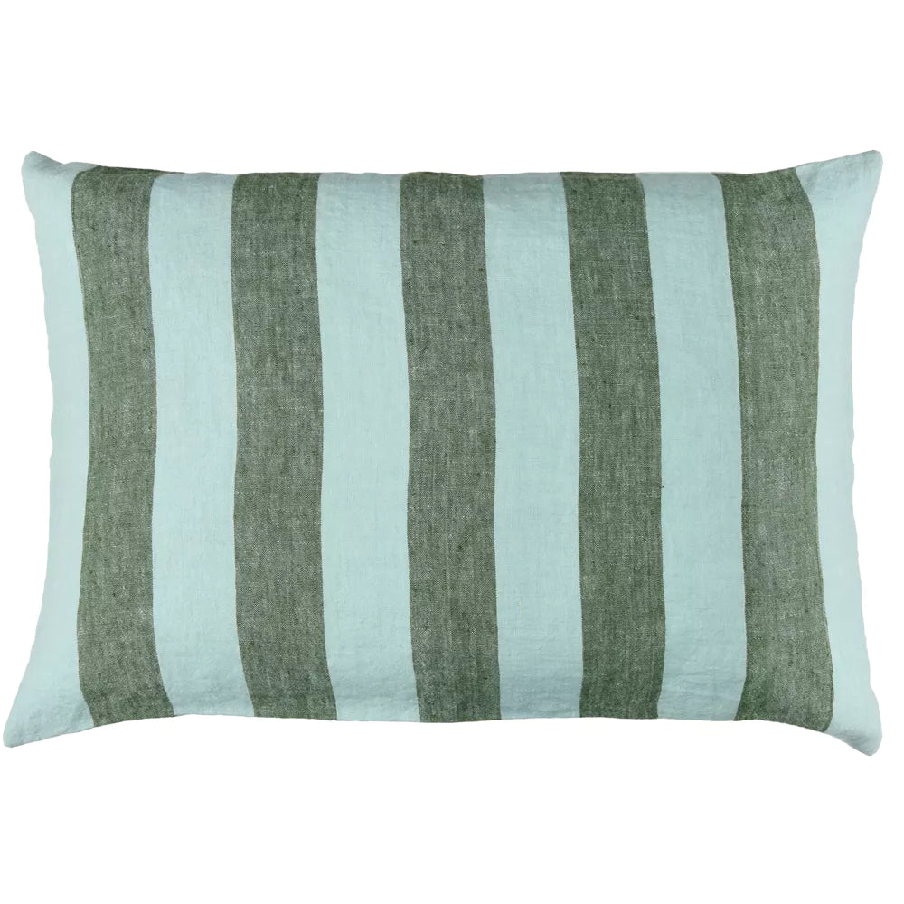 Kissen grau/blau 70x50 cm