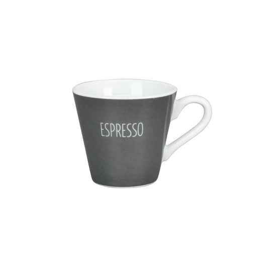 Espressotasse dunkelgrau „Espresso"