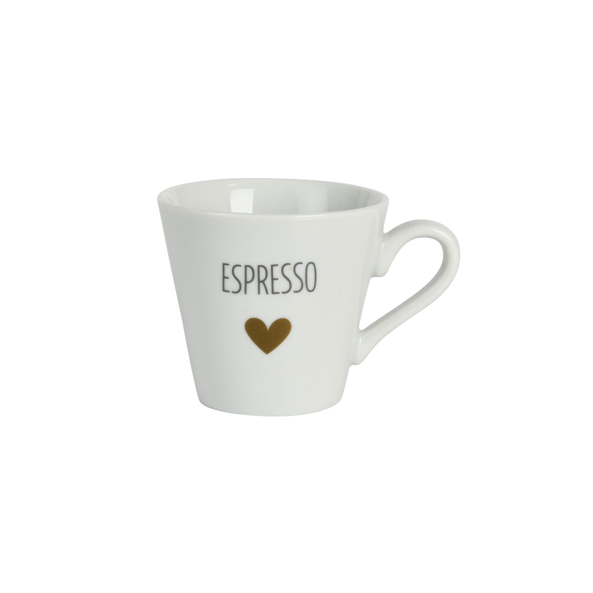 Espressotasse „Espresso goldener Stern“